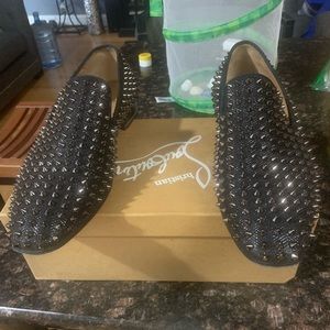 Louboutin dandelion spike hard bottom